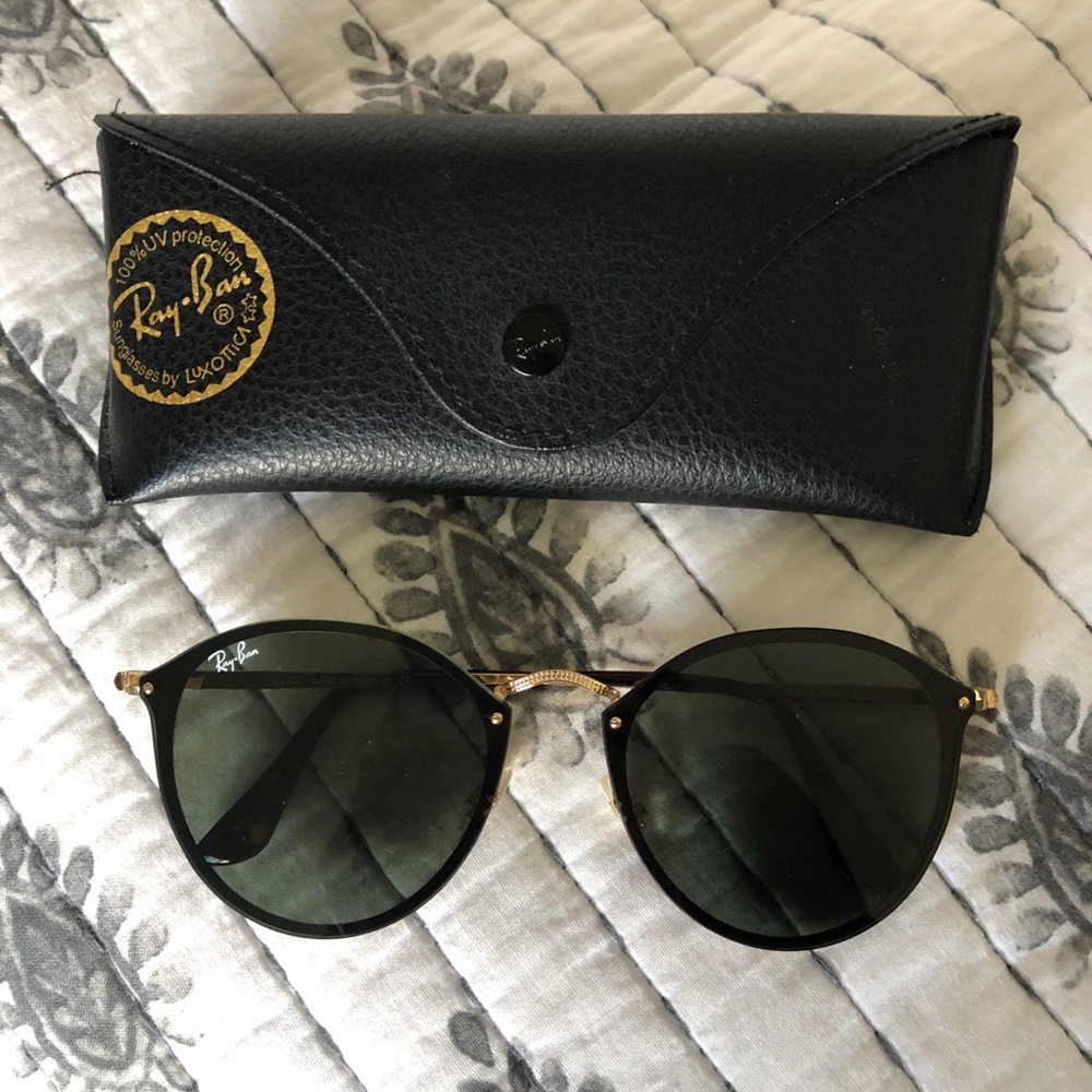 Rayban Blaze Round Sunglasses